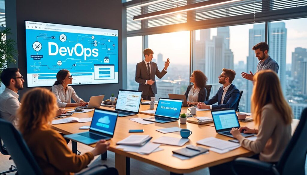 découvrez nos formations en ligne devops qui vous préparent rapidement aux défis du secteur. apprenez les compétences essentielles et devenez opérationnel dès la fin de votre cursus.