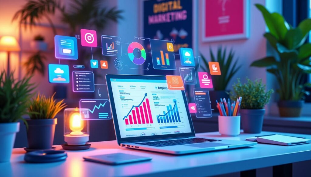 découvrez notre formation marketing digital en ligne, une solution flexible et moderne qui rivalise avec les écoles traditionnelles. apprenez à votre rythme les compétences essentielles du marketing numérique et boostez votre carrière avec des cours adaptés aux professionnels d'aujourd'hui.