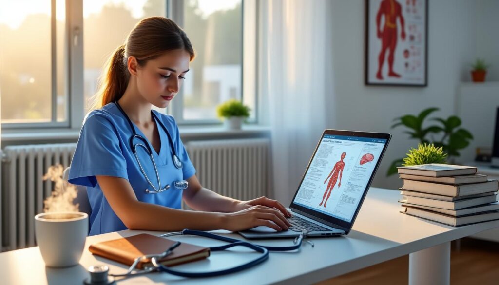 découvrez nos conseils et ressources pour se former à distance efficacement en tant qu'infirmière, alliant flexibilité et qualité d'apprentissage.