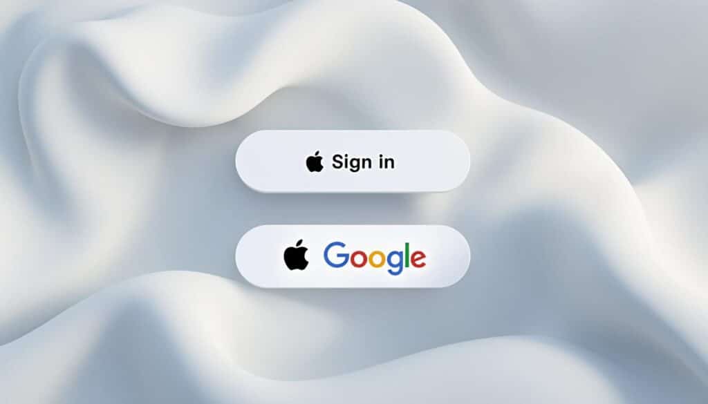 intégrez facilement l'authentification via apple et google avec une méthode propre et sécurisée pour simplifier la connexion de vos utilisateurs.