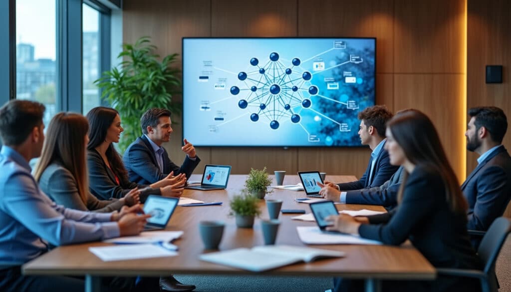 découvrez comment un accompagnement structuré du changement organisationnel, guidé par la matrice des acteurs, optimise l'efficacité d'un séminaire de conduite du changement.