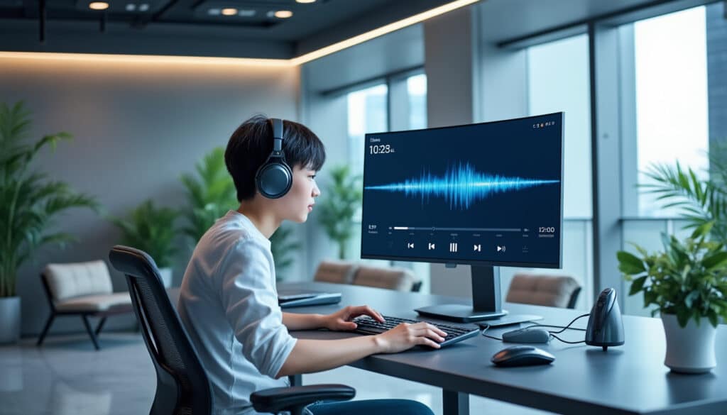 découvrez comment un laboratoire de langues numérique utilise la répétition audio pour faciliter l'apprentissage des tons du mandarin, rendant l'étude plus efficace et interactive.