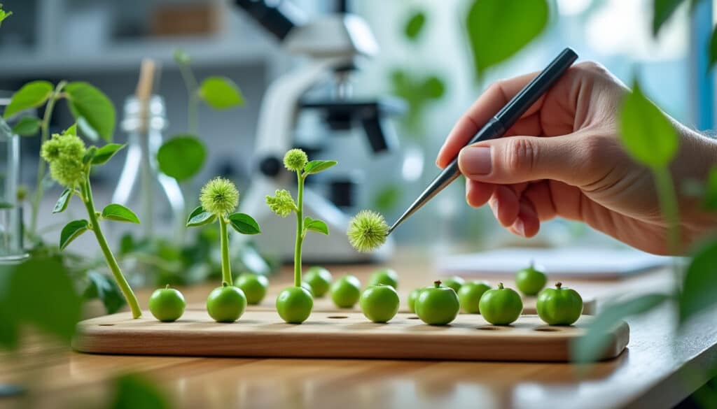 découvrez les principes de la génétique mendélienne à travers des exemples concrets de croisements, illustrant les concepts clés pour un enseignement clair et fondamental en biologie.