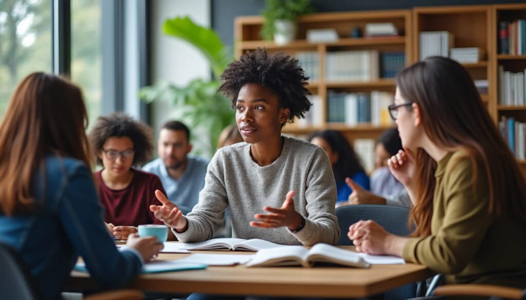découvrez comment un atelier de rhétorique renforce le développement de la pensée critique à travers l'apprentissage de la logique argumentative.