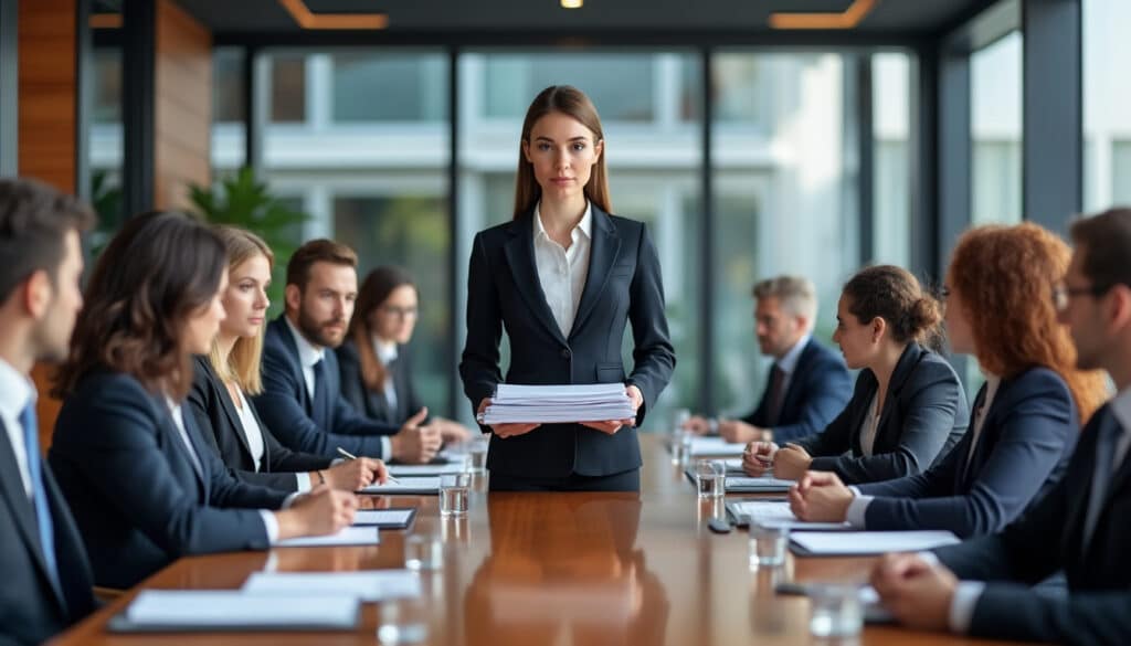 découvrez l'animation d'une assemblée générale d'actionnaires, encadrée par la gouvernance d'un master en droit des affaires, alliant rigueur juridique et pratiques professionnelles.