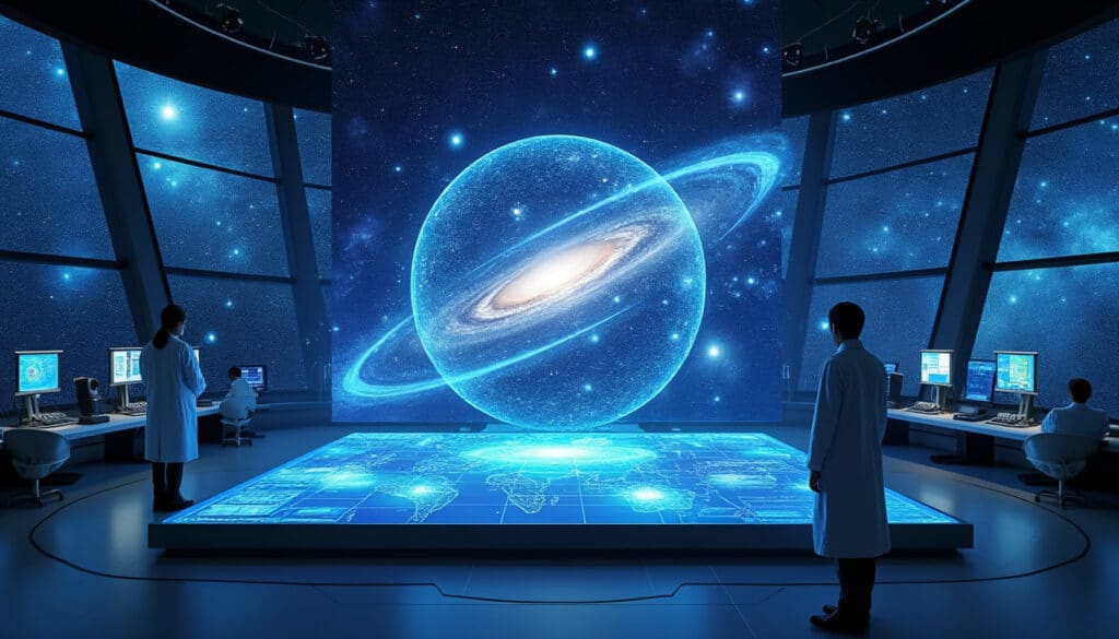découvrez comment l'âge de l'univers est déterminé grâce à la constante de hubble dans un observatoire de cosmologie théorique, explorant les dernières avancées en astrophysique.