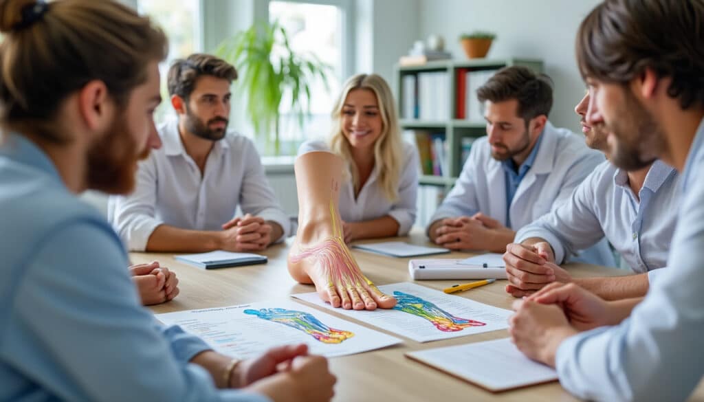 découvrez une initiation complète à la réflexologie plantaire avec une approche guidée par la cartographie des zones réflexes, dispensée dans une école spécialisée en thérapies manuelles.