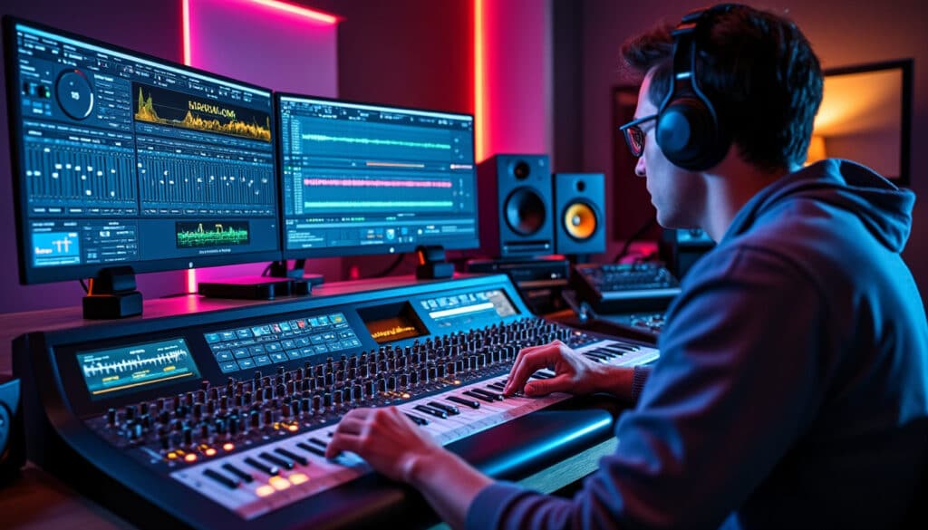apprenez à réaliser un mixage audio de pistes vocales parfaitement équilibré grâce à l'utilisation du compresseur fréquentiel dans une école spécialisée des métiers du son.