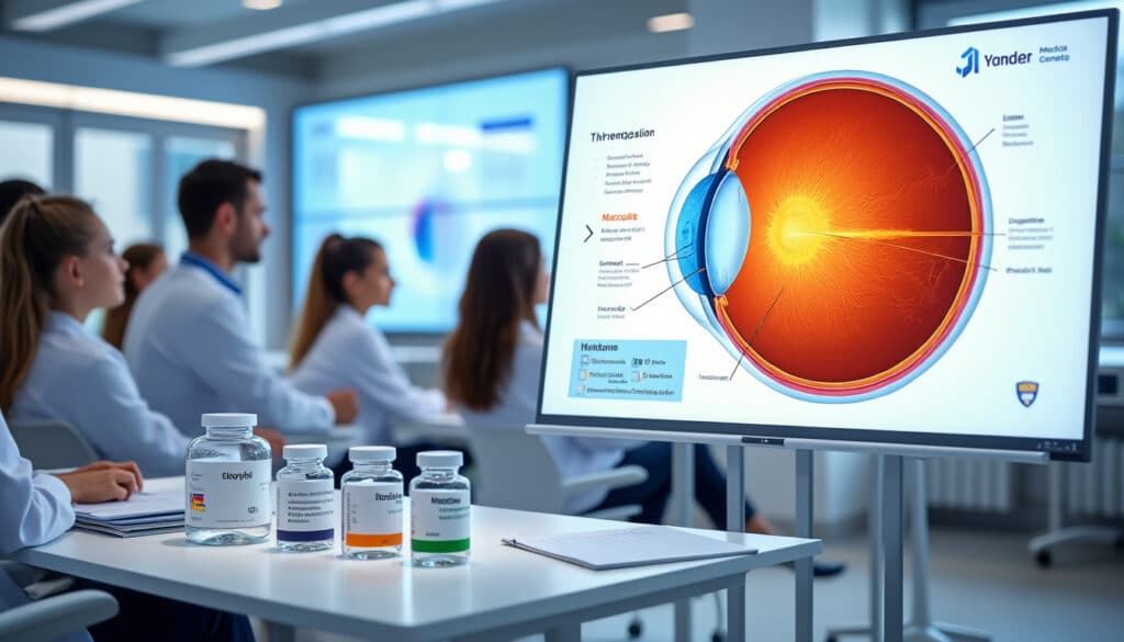 découvrez comment la supplémentation nutritive est intégrée dans un cursus d'ophtalmologie préventive pour prévenir la dégénérescence maculaire et préserver la santé visuelle.