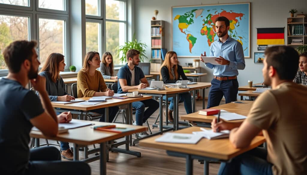 obtenez la validation officielle du diplôme goethe-zertifikat grâce à une préparation ciblée et encadrée par un institut culturel allemand reconnu pour son expertise en enseignement de l'allemand.