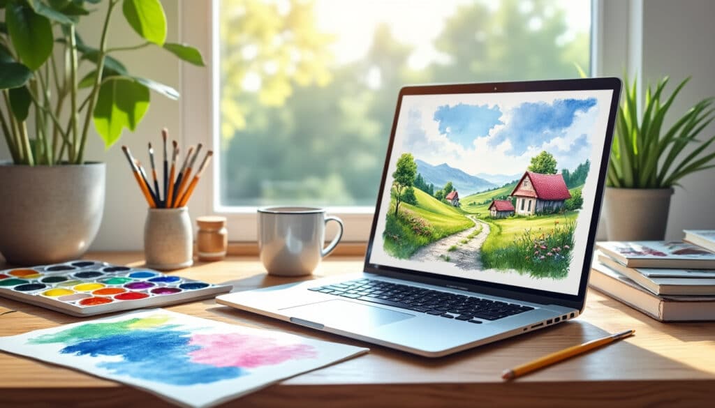découvrez comment débuter facilement l'aquarelle grâce à nos cours en ligne. apprenez les techniques de base, les outils essentiels et laissez libre cours à votre créativité depuis chez vous.
