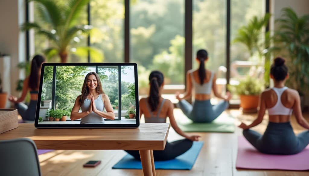découvrez les meilleures options gratuites pour des cours de yoga en ligne. pratiquez le yoga à votre rythme, chez vous, sans frais.