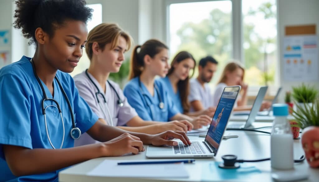 découvrez notre formation aide soignante en ligne : programme complet, méthodes d'apprentissage flexibles et perspectives de carrière dans le secteur de la santé.