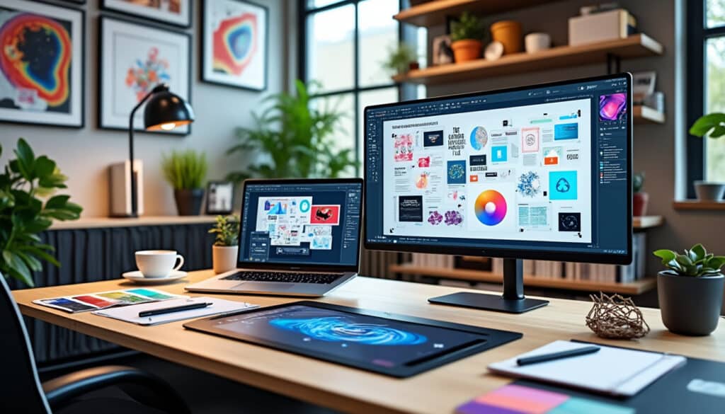 découvrez notre formation graphiste en ligne : le programme complet, les compétences acquises et les débouchés professionnels pour réussir dans le design graphique.
