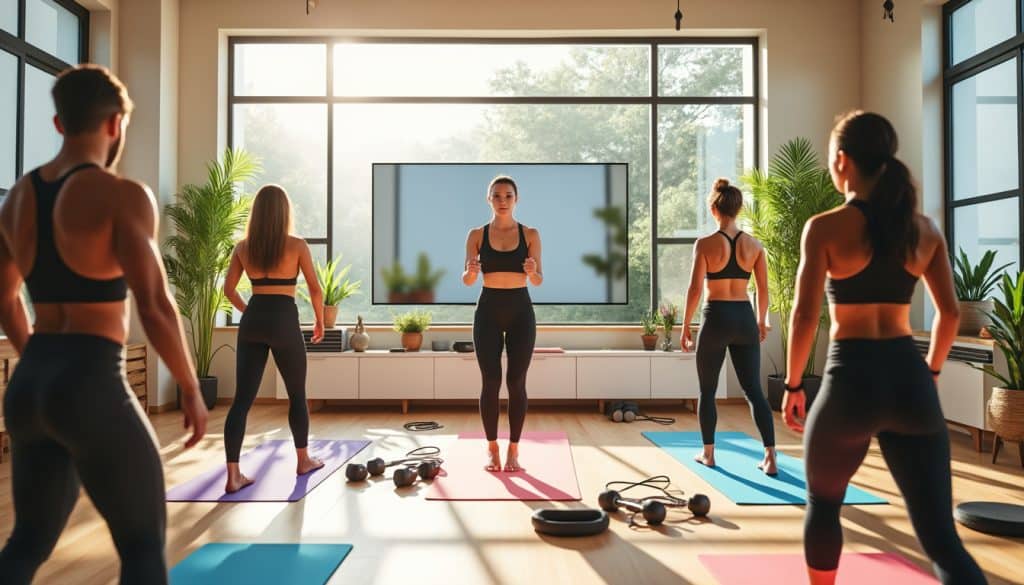 découvrez les meilleures options gratuites pour des cours de sport en ligne et restez en forme facilement depuis chez vous.